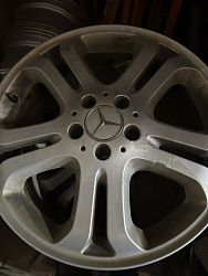 Литой диск Mercedes 